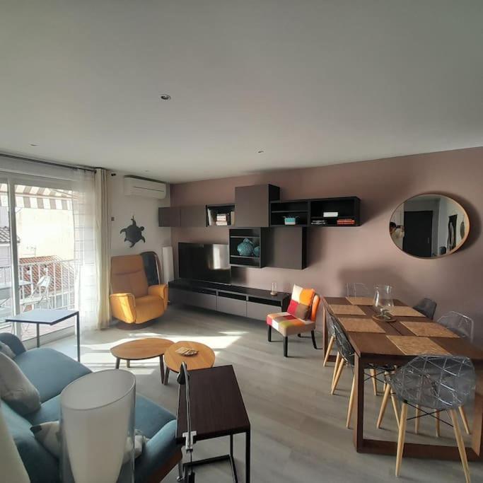 Apartment Petit Paradis Hyper Centre 3 Parking Clims Wifi Terrasse